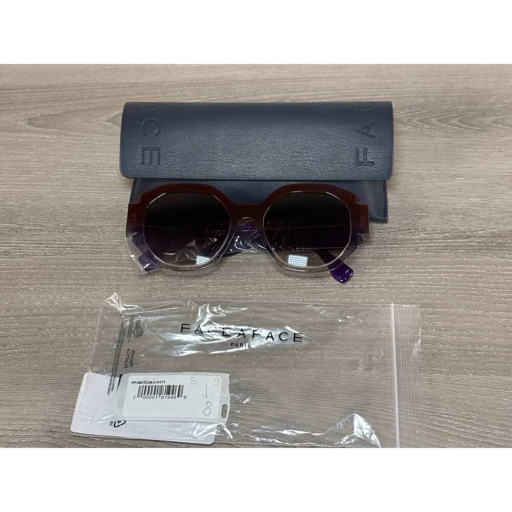 Face a Face NOTCHI-2-4171 Purple Red Women's Sunglasses-‎ NEW - Picture 3 of 4